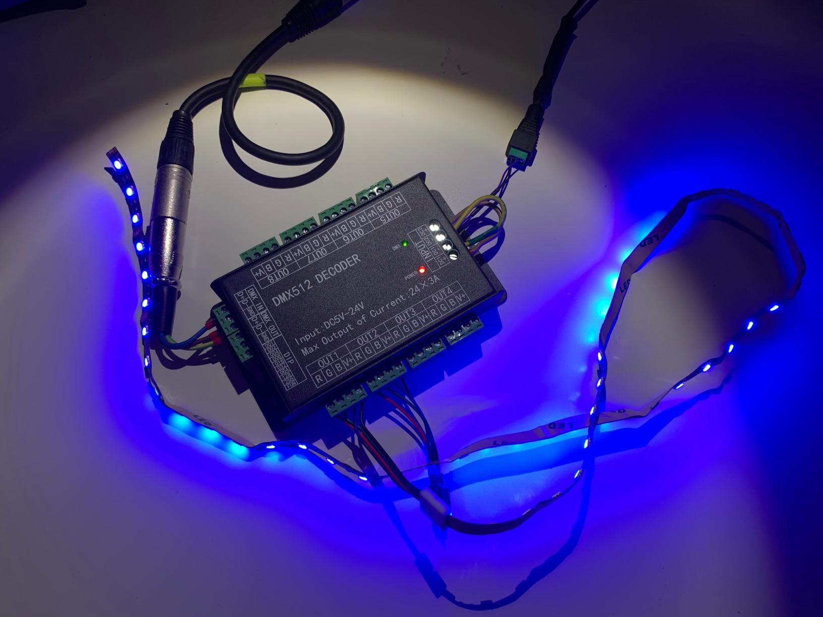 Perfekt für DMX gesteuerte DIY Projekte