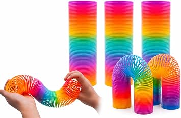 SRV Hub Licensed Slinky Springs 3x Super Long Rainbow Magic Springs