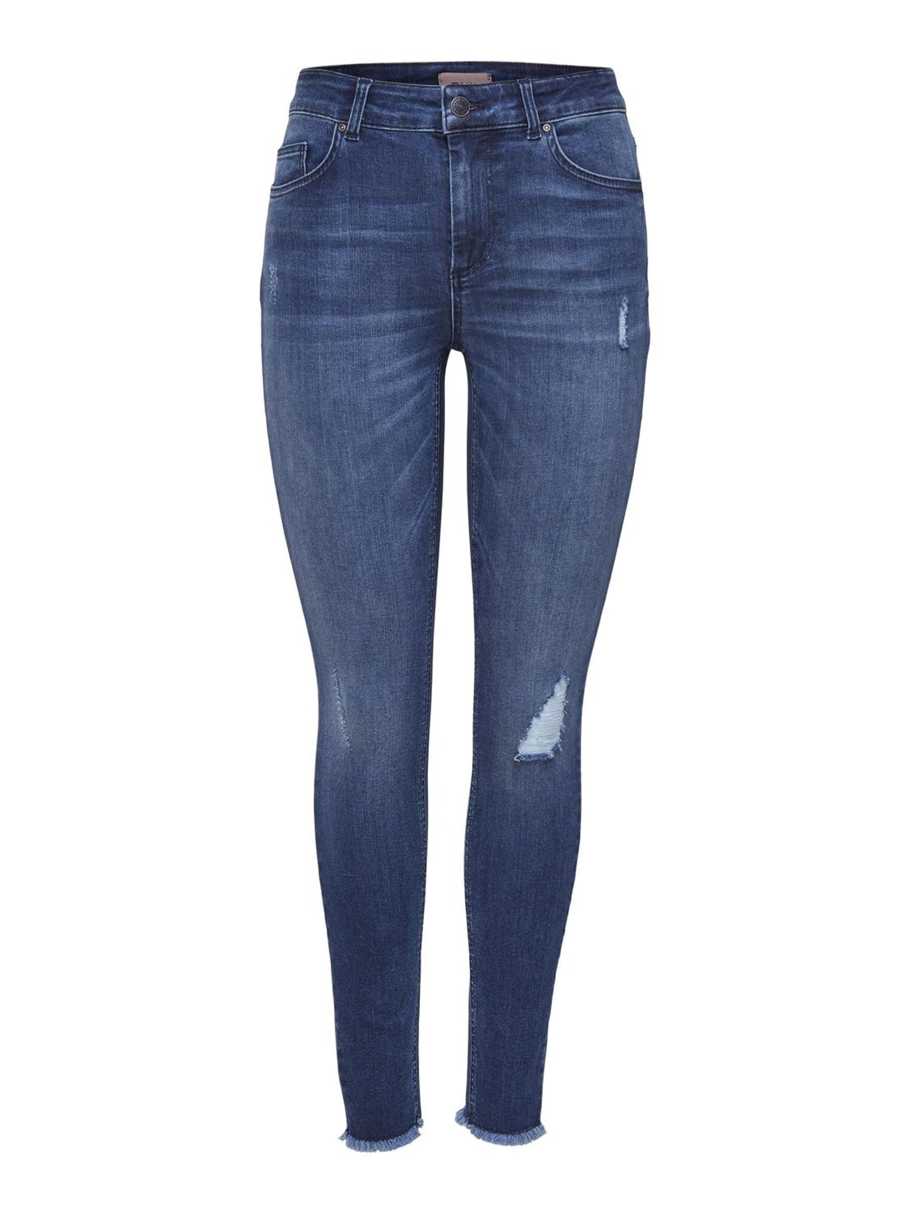 ONLY Female Skinny Jeans ONLBLUSH Medium Waist Skinny Fit Jeans, Blue (Medium Denim Blue), S / 32L