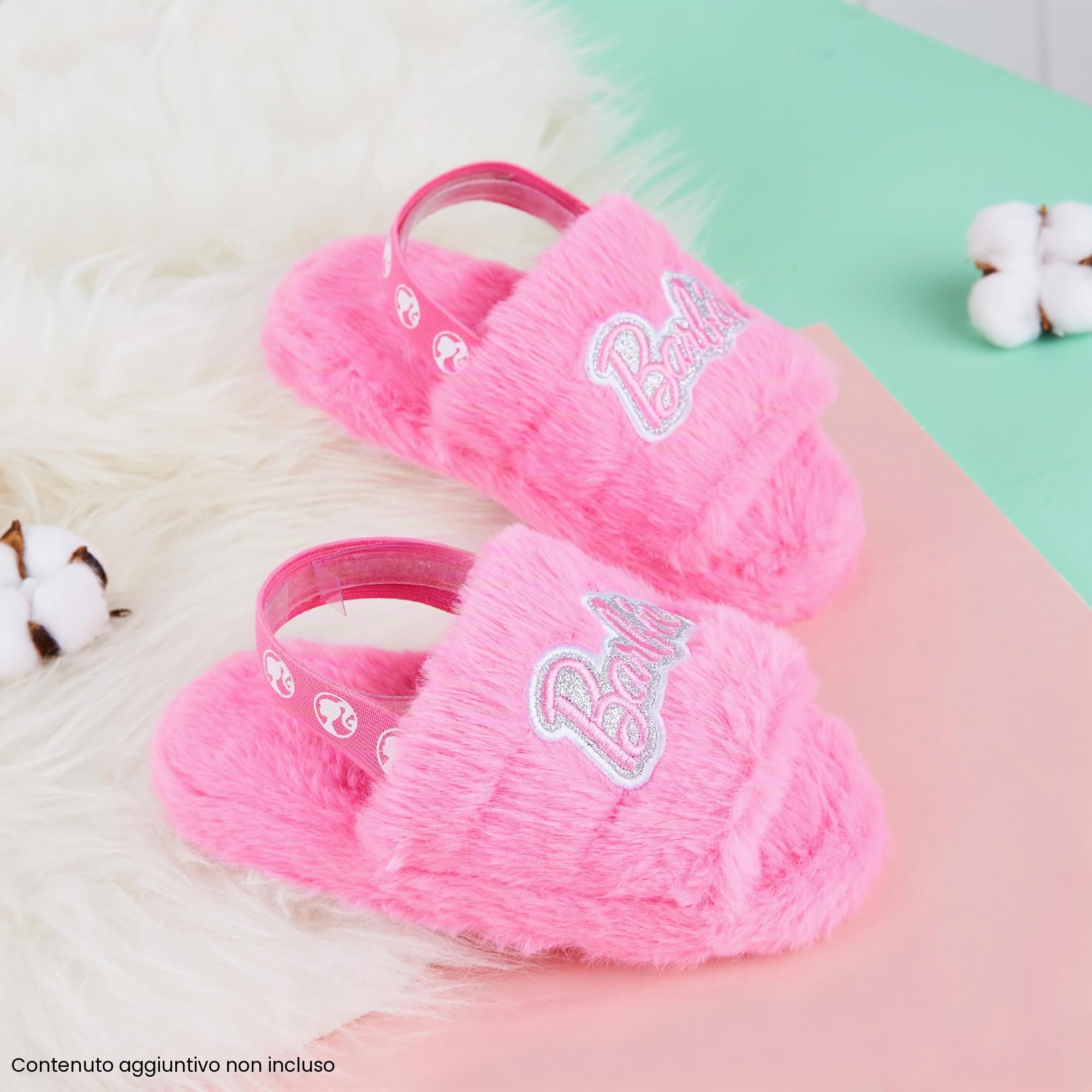 Barbie Pantofole Bambina, Comoda Ciabatte Casa - Regalo Ragazza
