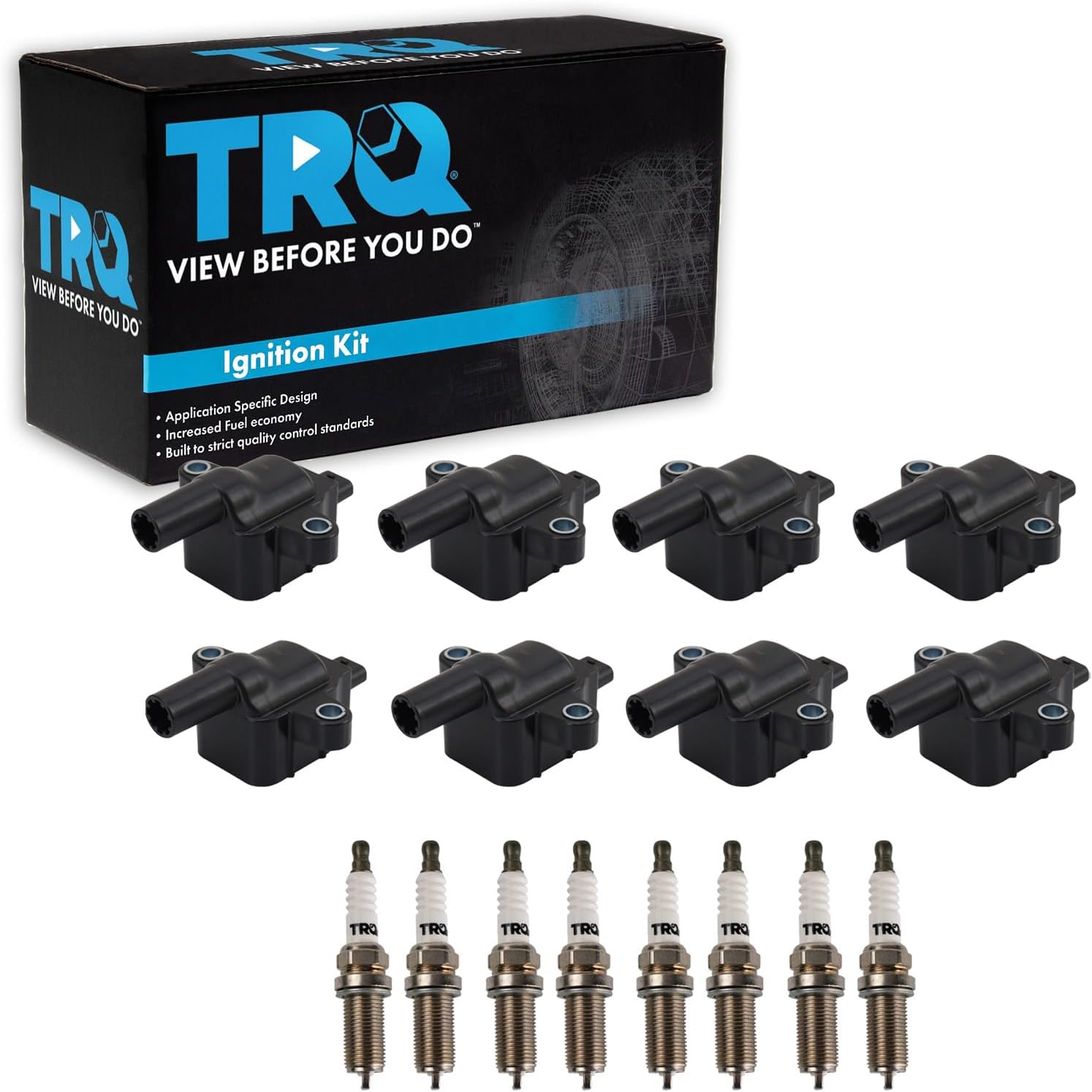 TRQ Ignition Kit Direct Replacement Compatible with 20-22 Ford