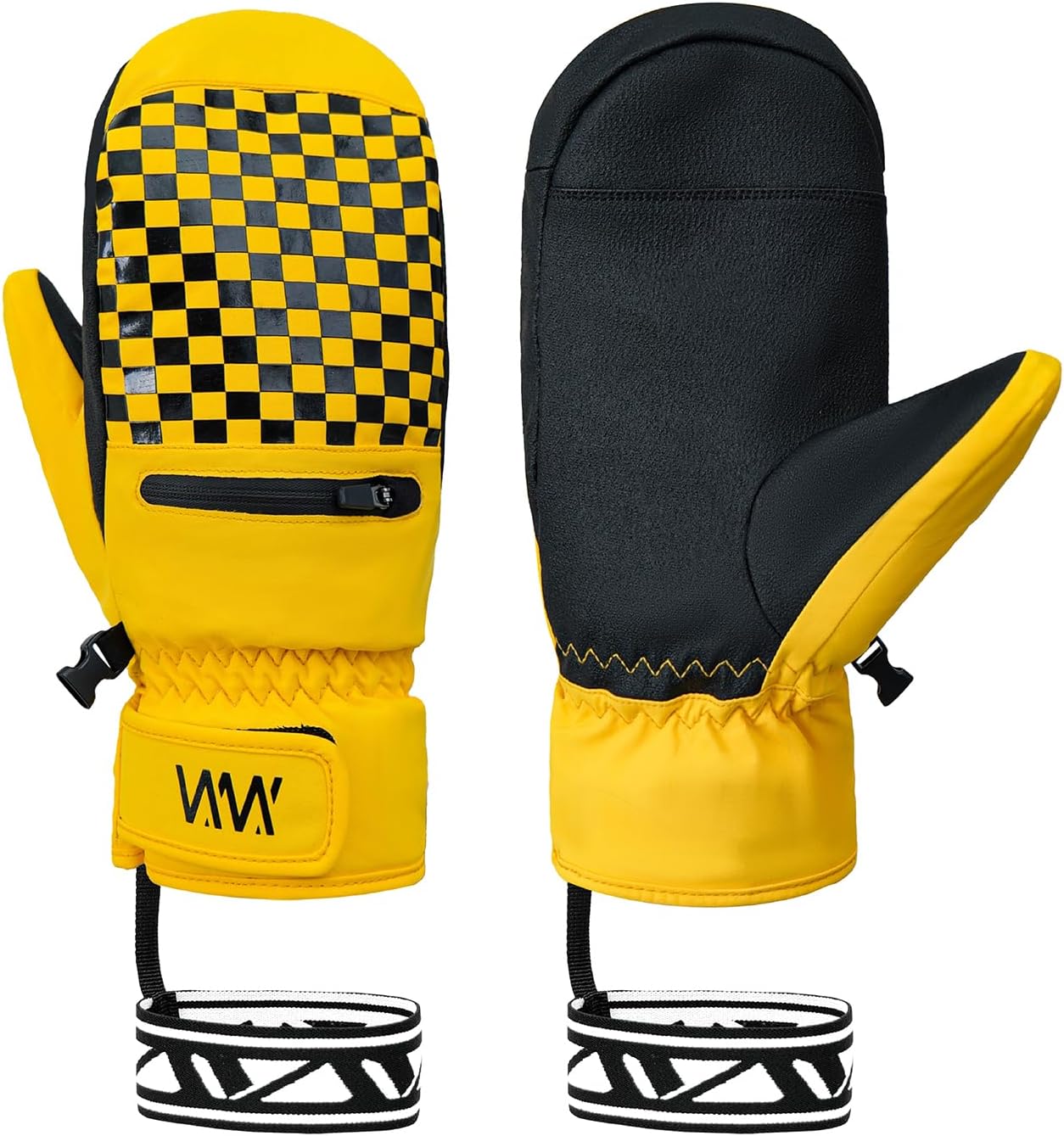 VXW Winter Snowboard &Ski Mittens for Extreme Cold Weather, Waterproof & Windproof 3M Mittens for Snowboarding Skiing in Cold Weather