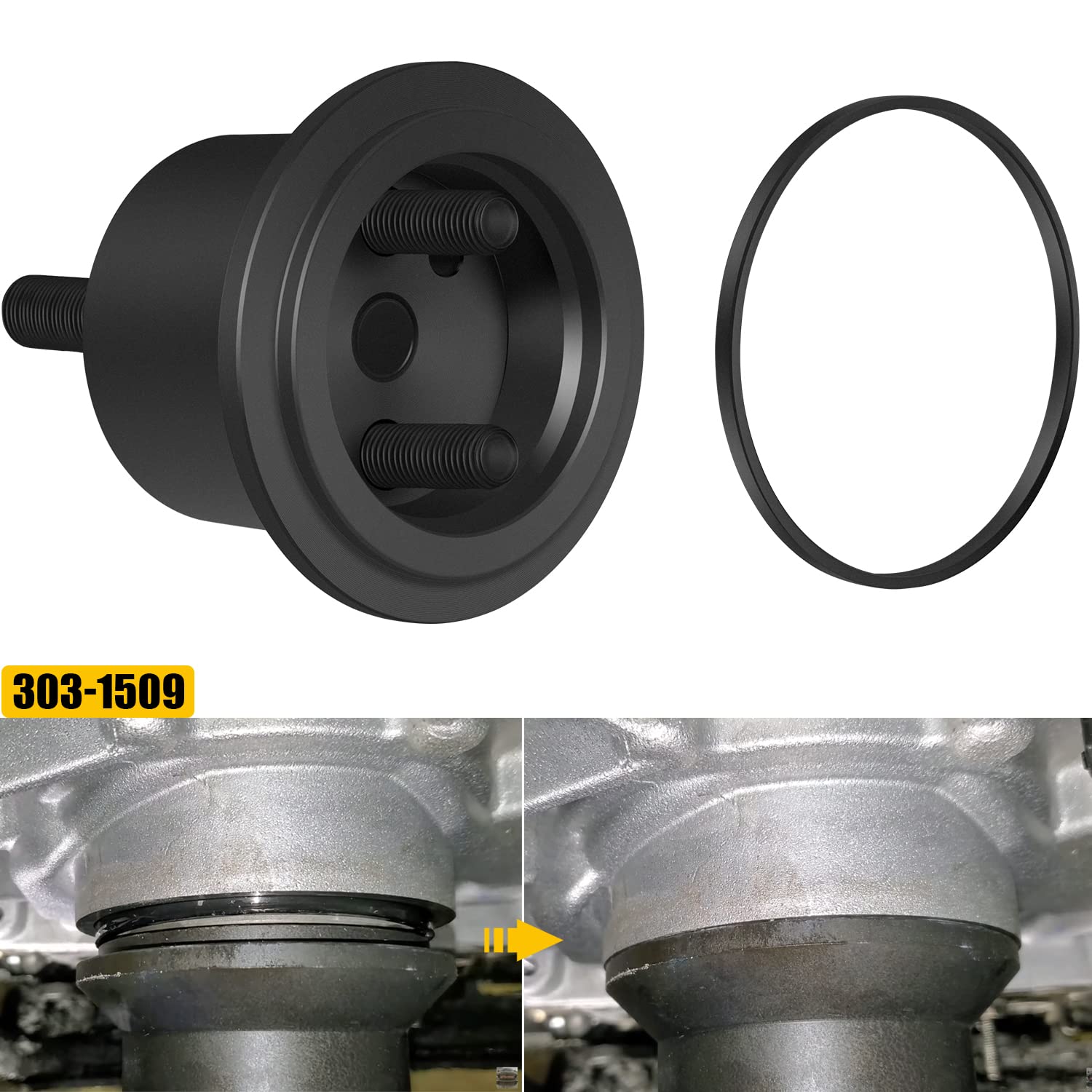 303-1510 Powerstroke Front Crankshaft Seal Installer Tool For 6.7L Ford ST-152 - View #10