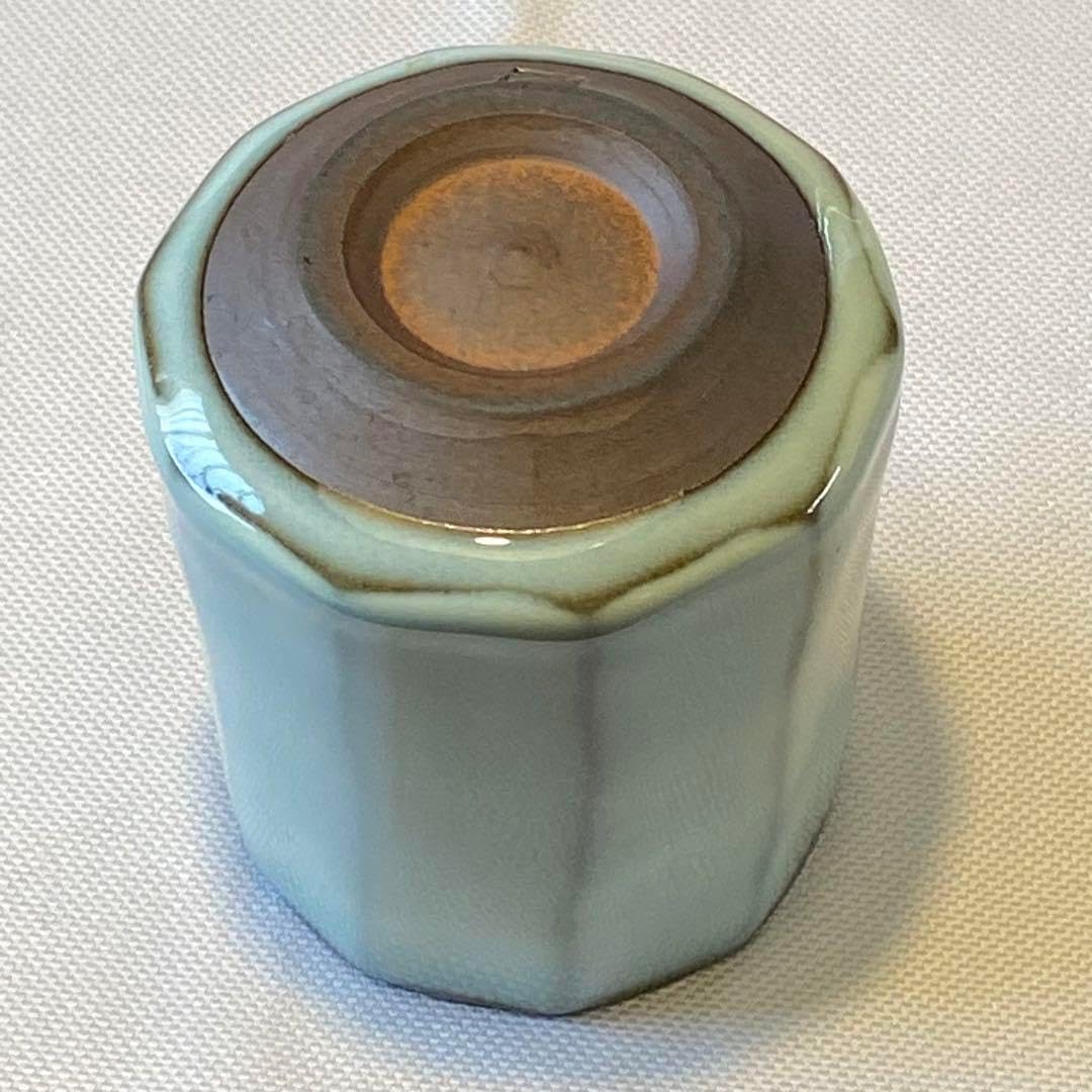 小石原焼 人間国宝 福島善三 中野月白瓷 湯呑み ※海外発送の