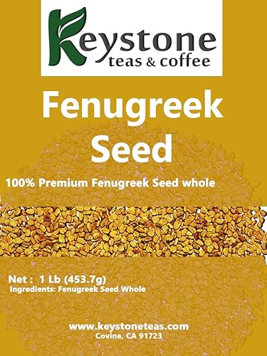 Miniatura 3 de Semillas de alholva enteras (1 libra), Trigonella foenum graecum, equilibrio del colesterol, salud del cabello y la piel, añadiendo un gran sabor