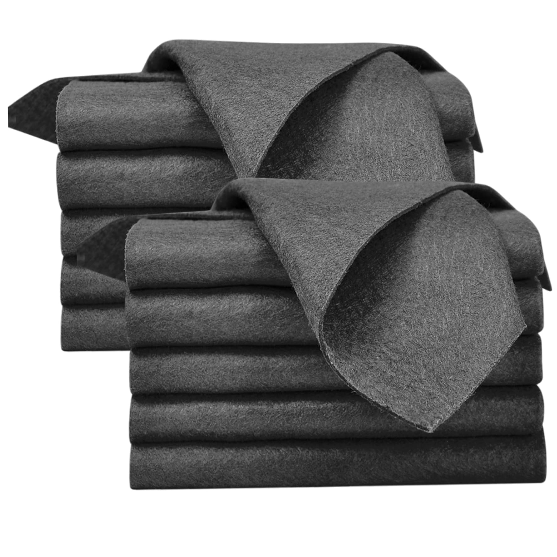 Chiffon de nettoyage en verre microfibre pour fenêtres et miroirs éclatants sans effort