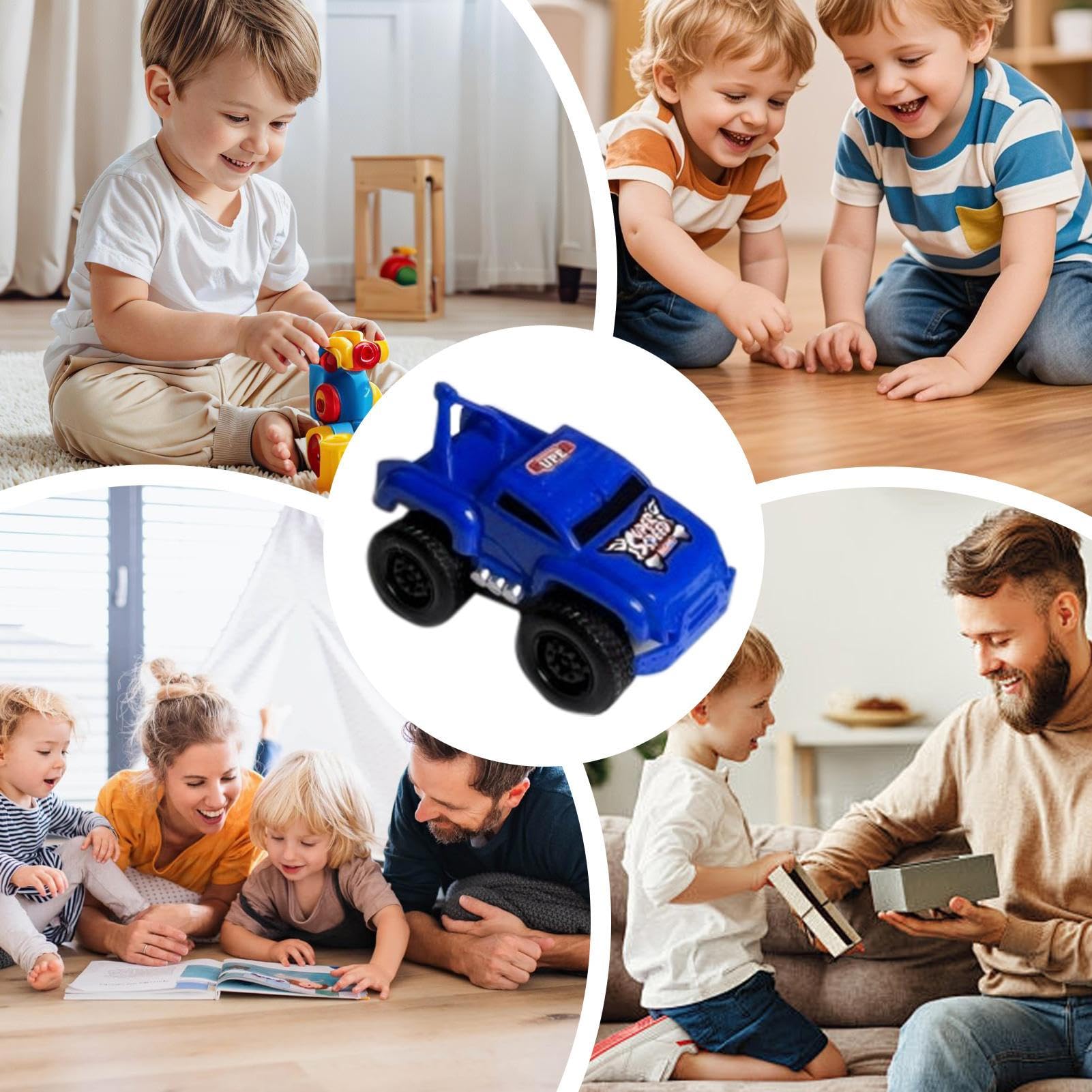 Regali Per Bambini Set Di 6 Macchinine In Metallo Per Bambini 3+ Anni - Auto Da Corsa Giocattolo - Regalo Per Compleanno E Natale Auto Da Corsa Giocattolo 3 Anni