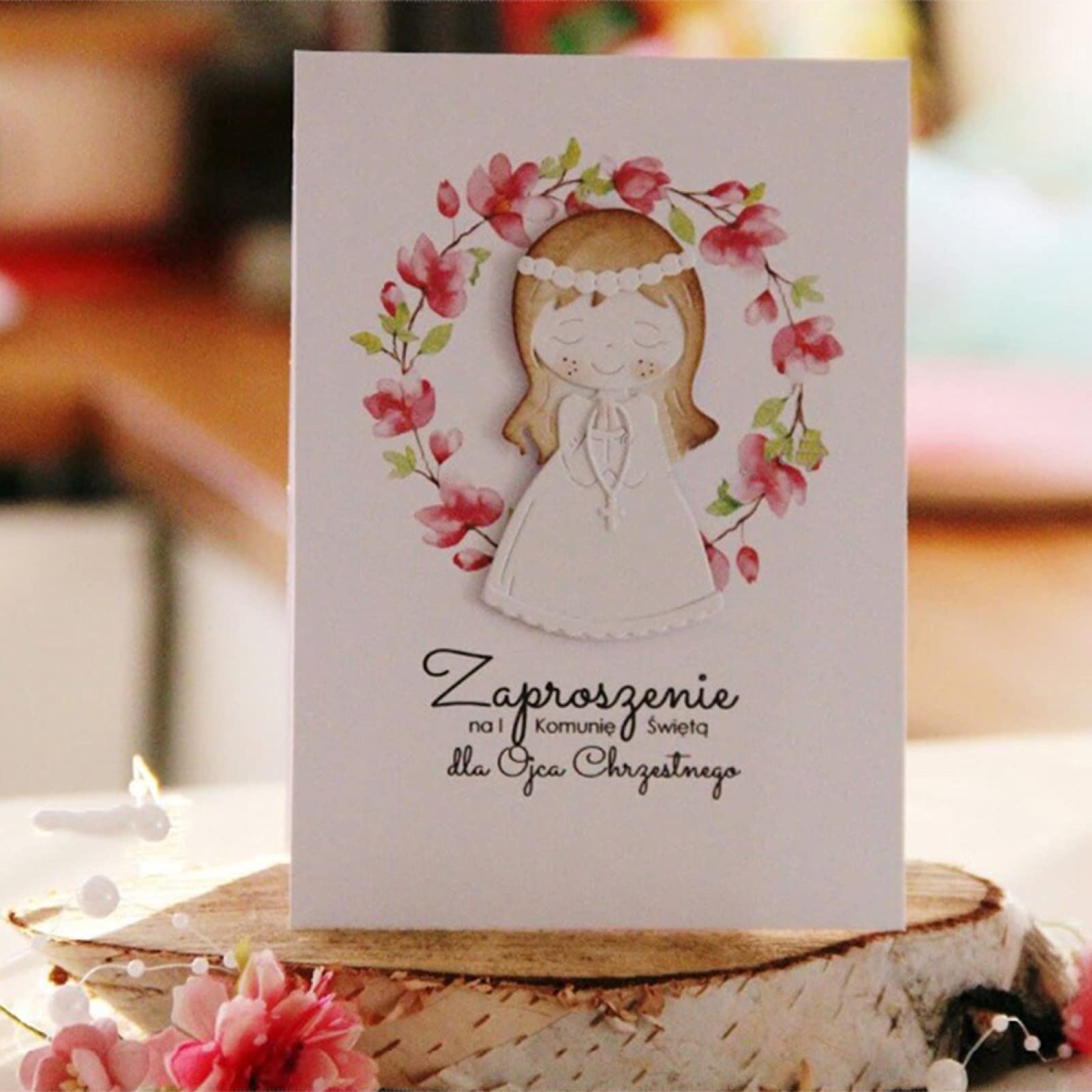 Fustella Metallica Per Scrapbooking 'Preghiera Ragazzo E Ragazza' - Stencil Per Biglietti, Album E Goffratura, 8x5.3 Cm, Acciaio Al Carbonio