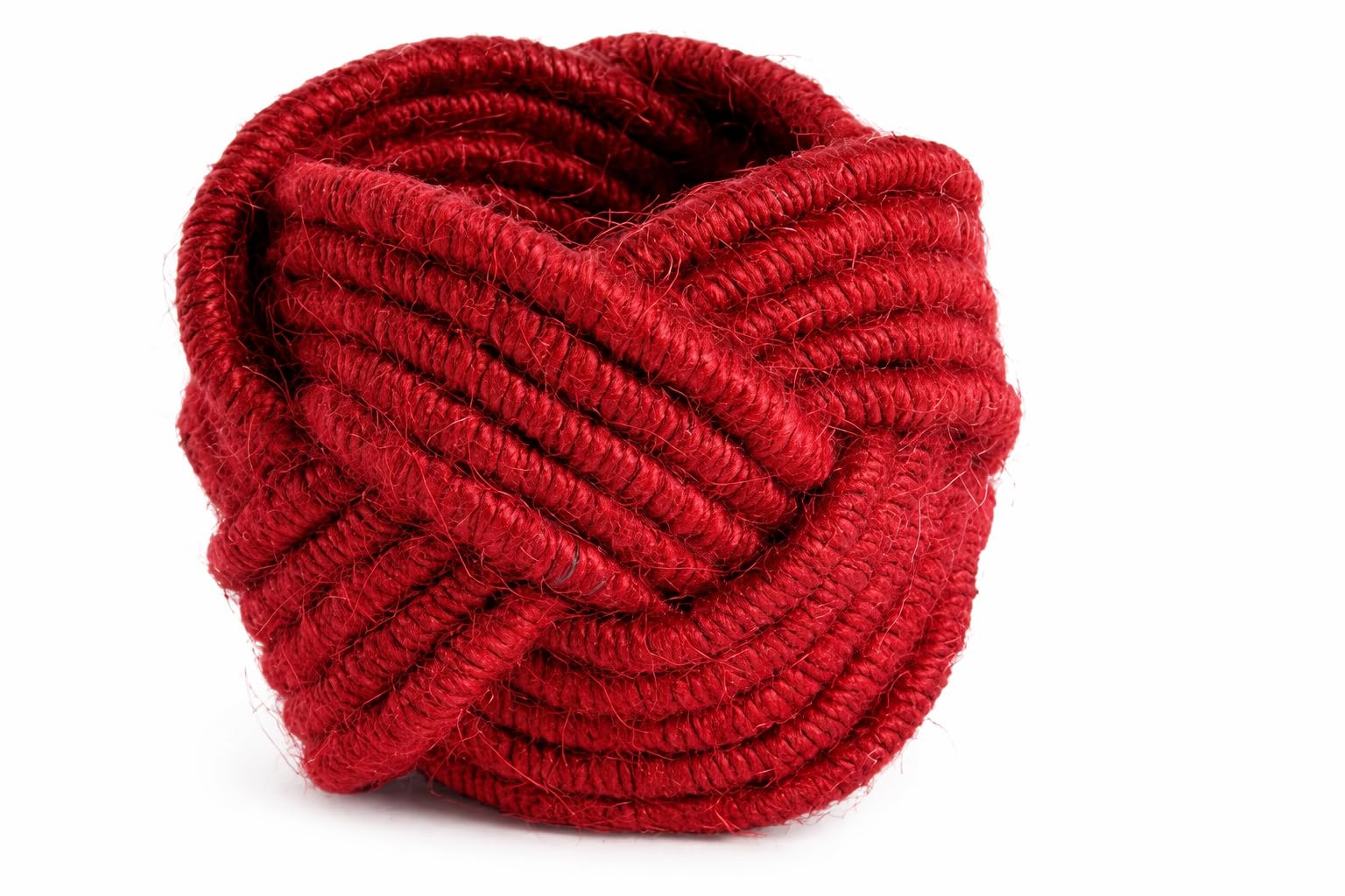 Kpavir Red Handcrafted Jute Napkin Rings – Rustic Farmhouse Table Decor, Boho Woven Napkin Holder For Dining Table, Wedding & Party Decoration, Durable Natural Fiber Napkin Rings(Set Of 8)