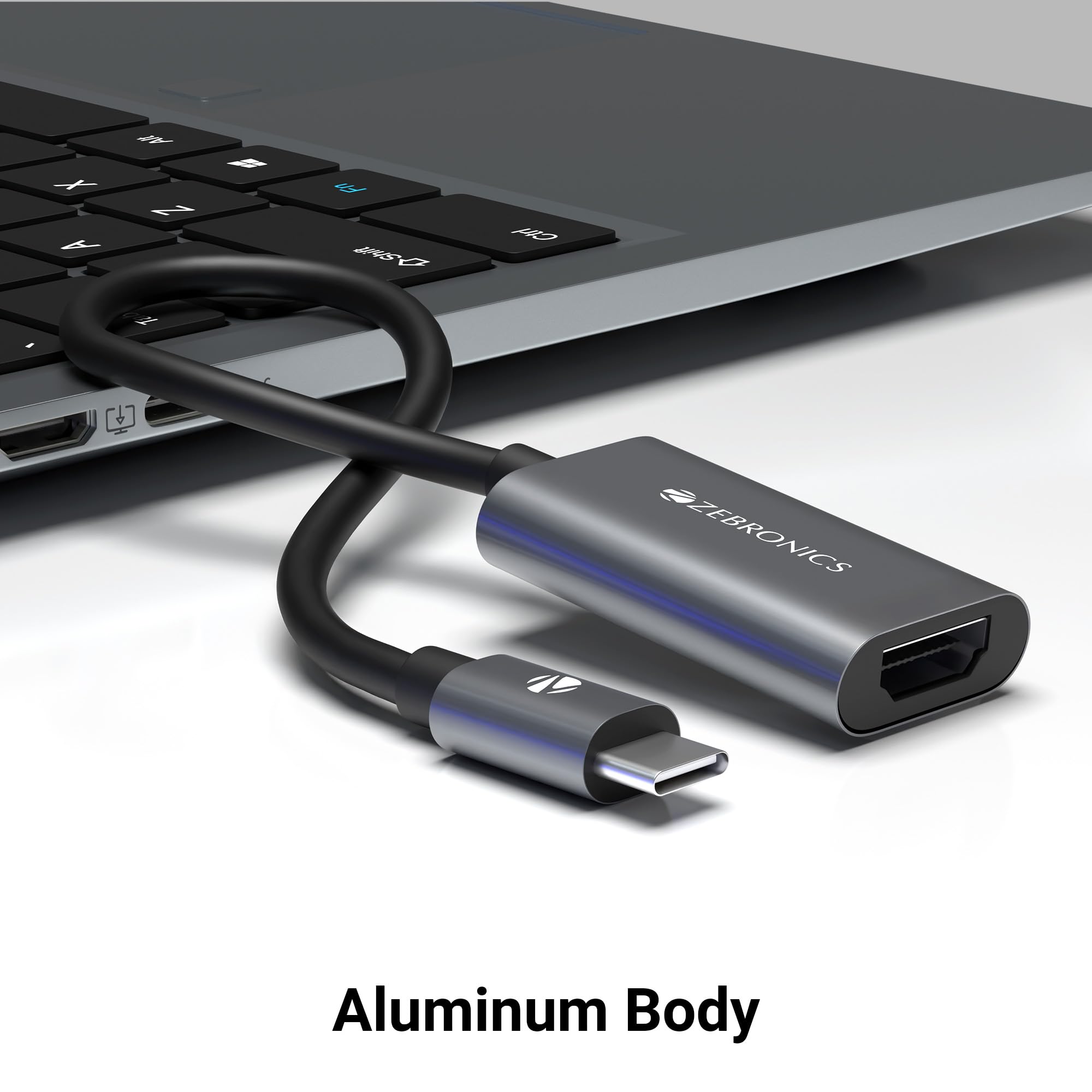 Zebronics Type-C to HDMI Converter TA250H
