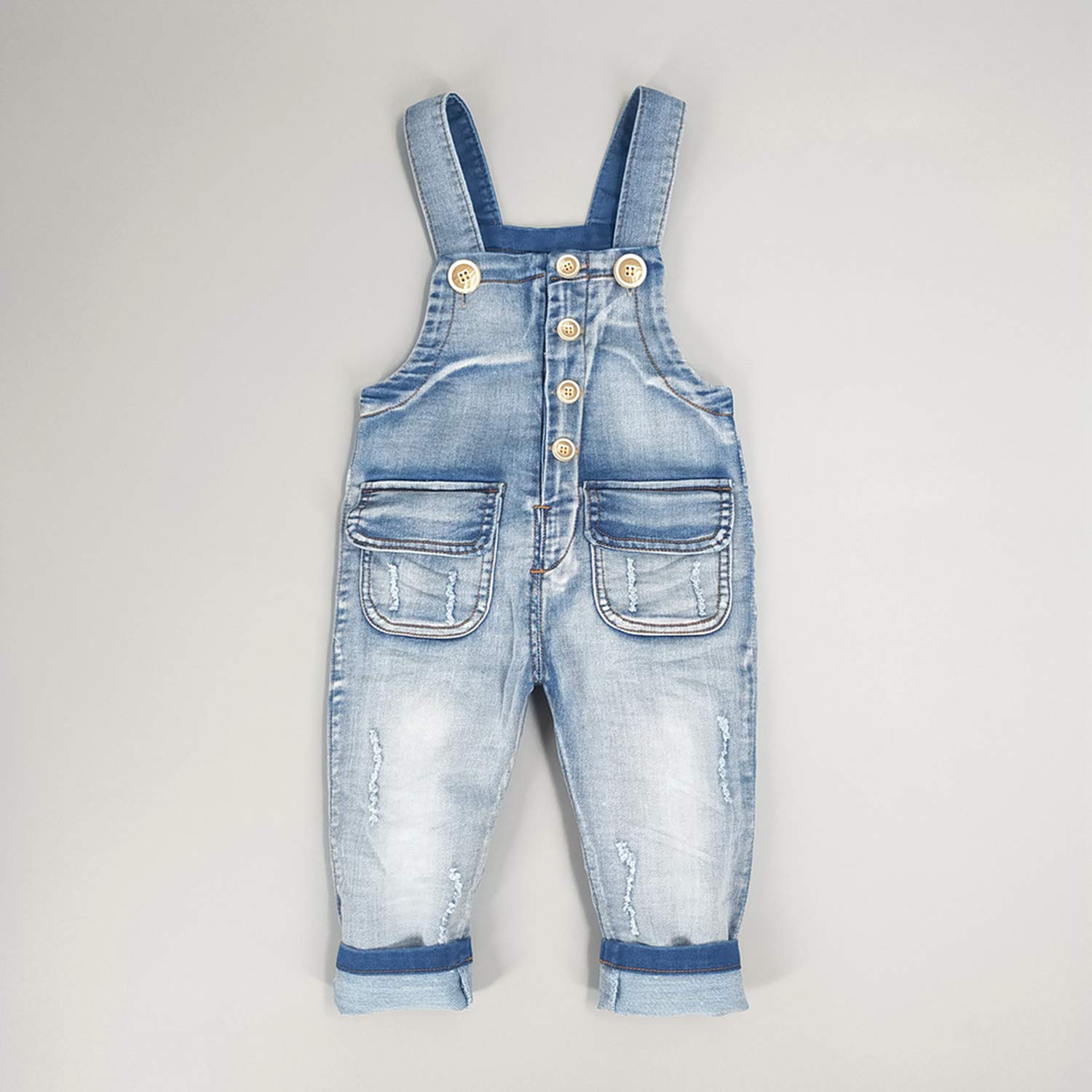 Baby & Toddler Boys Jean Tuta Pantaloni Set Blu 3-4 Anni