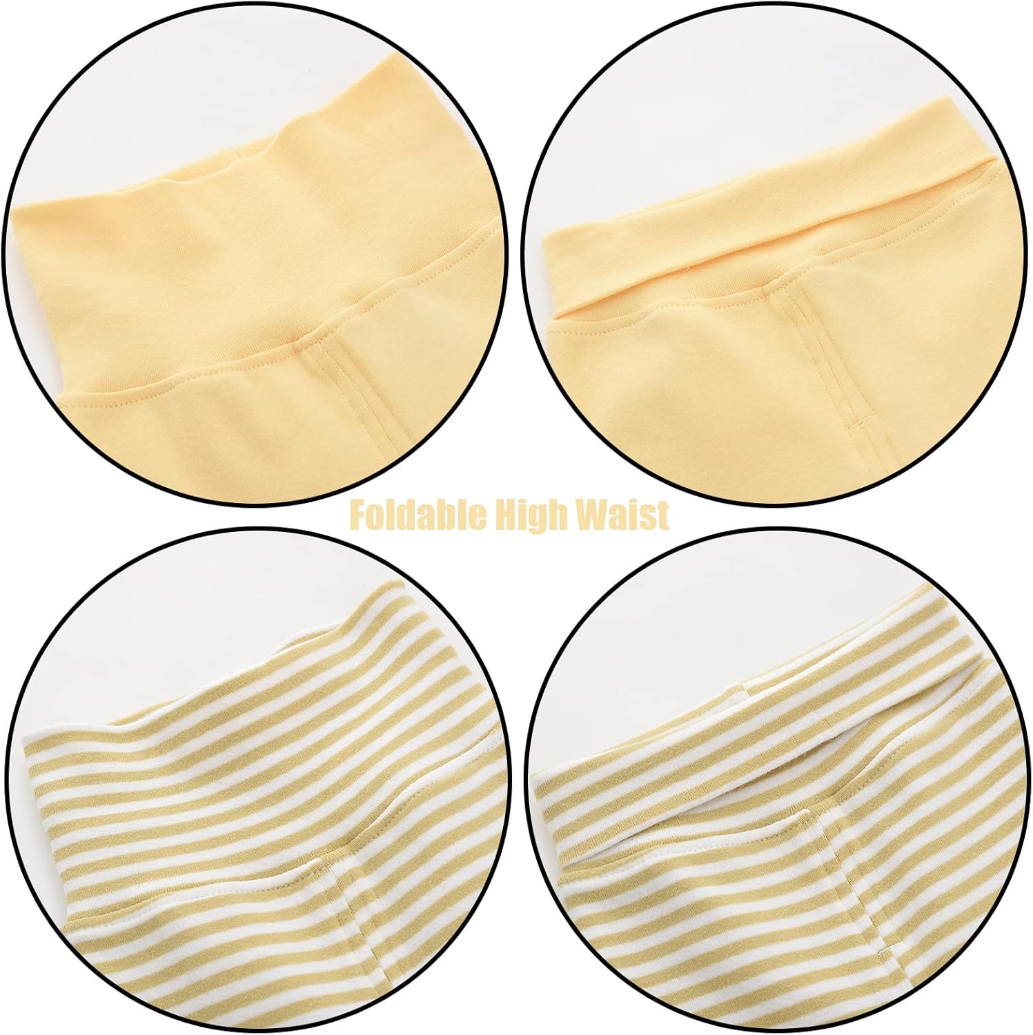 Baby Footed Pants Cotton Newborn Leggings 0-12 Months - Image 2