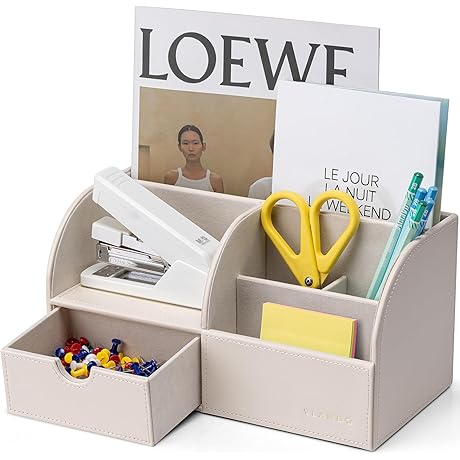 Vlando PU Desk Organizer: Ultimate Office Organization Solution