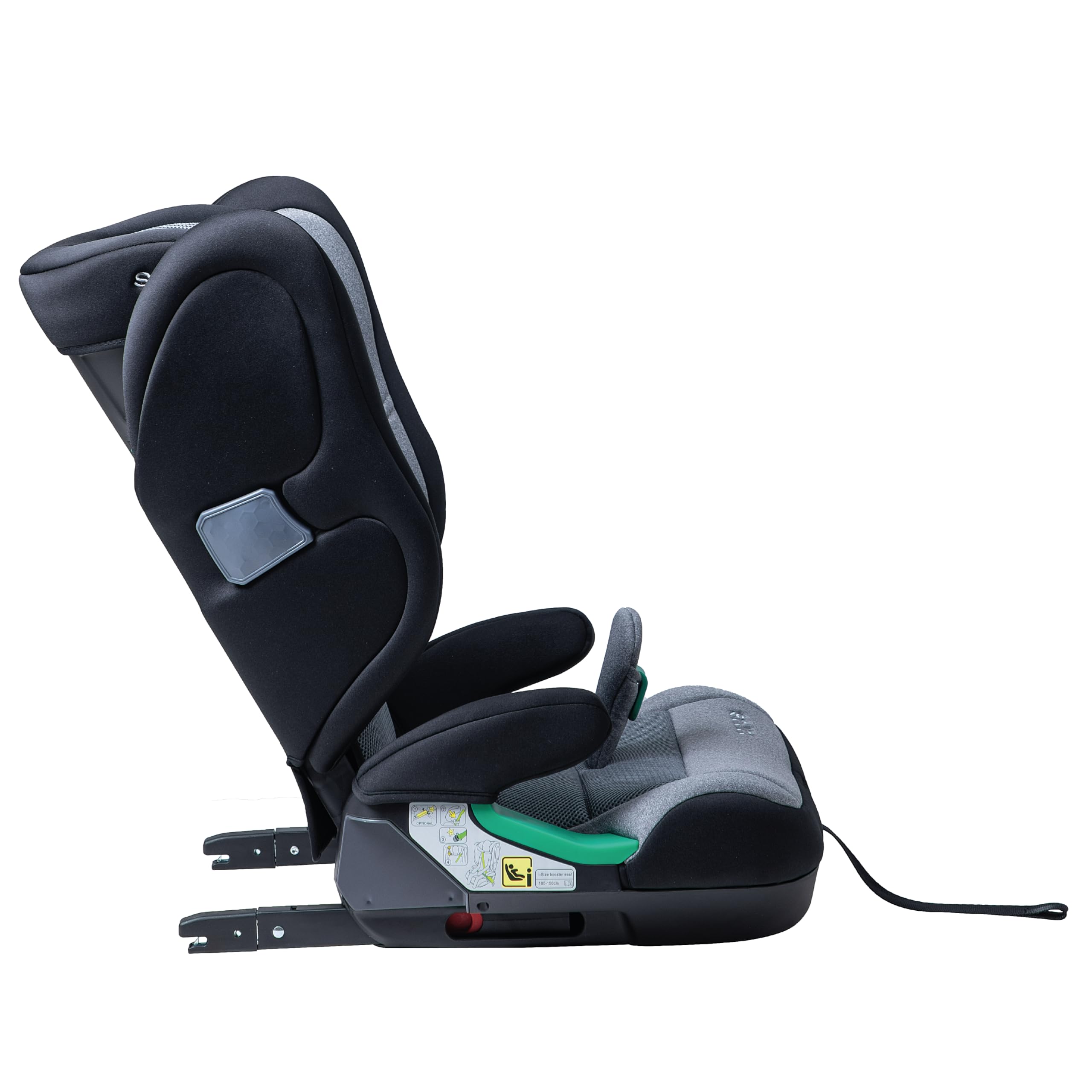 FOTELIK SAMOCHODOWY SORINO CERES ISOFIX I-SIZE 15-36KG 100-150 CM (Light Grey)