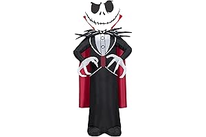 Jack Skellington Inflatable as Vampire