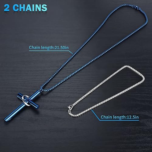 Miniatura 4 de Colgante de cruz para espejo retrovisor de automóvil, decoración de accesorios para colgar, adorno lindo cristiano, regalo cristiano, collar de cruz