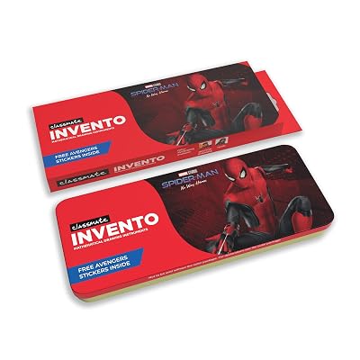 Classmate Invento Geometry Box - Limited Edition Avengers Theme | Switchable Compass Cum Divider | Die-Cast Instruments 