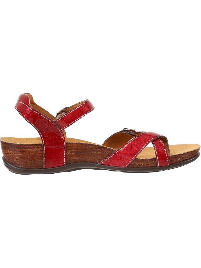 Red SAS Pampa Comfort Toe Loop Sandal