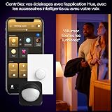 Philips Hue Devote Plafonnier Slim, S, 291 mm Rond, Blanc - 6
