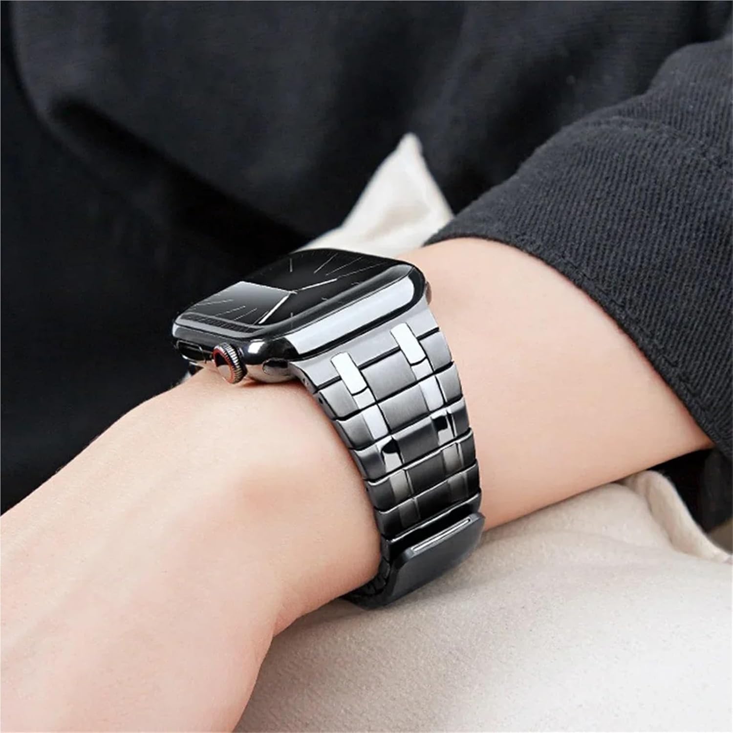 Magnetic Band for Watch Ultra 2 49mm 46mm 42mm 45mm 41mm 44mm 38 40mm Metal Stainless Steel Strap IWatch 10 9 8 7 6 SE 5 4
