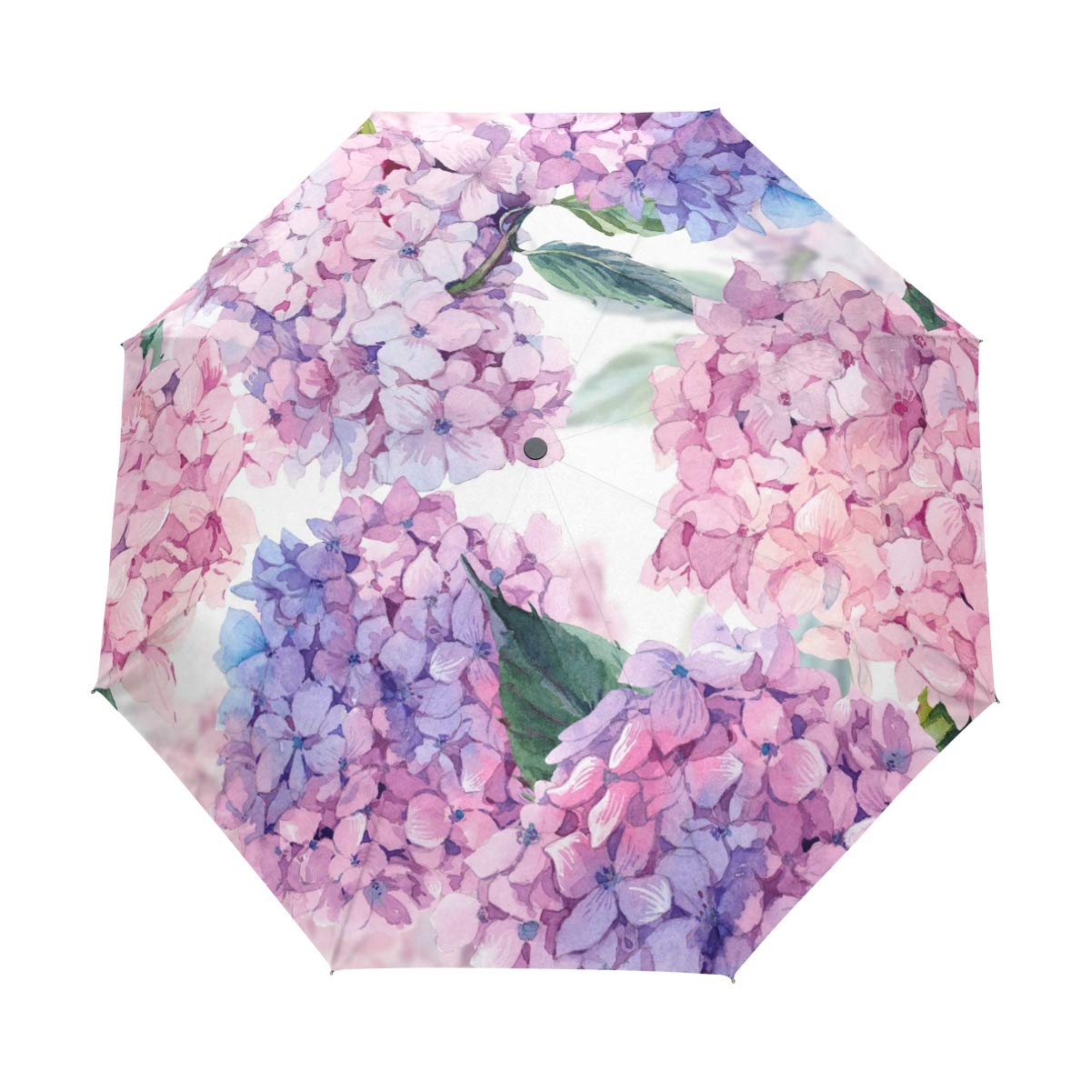 福井洋傘　紫陽花　紫 長傘　未使用品 福井洋傘 紫陽花 紫 長傘 未使用品