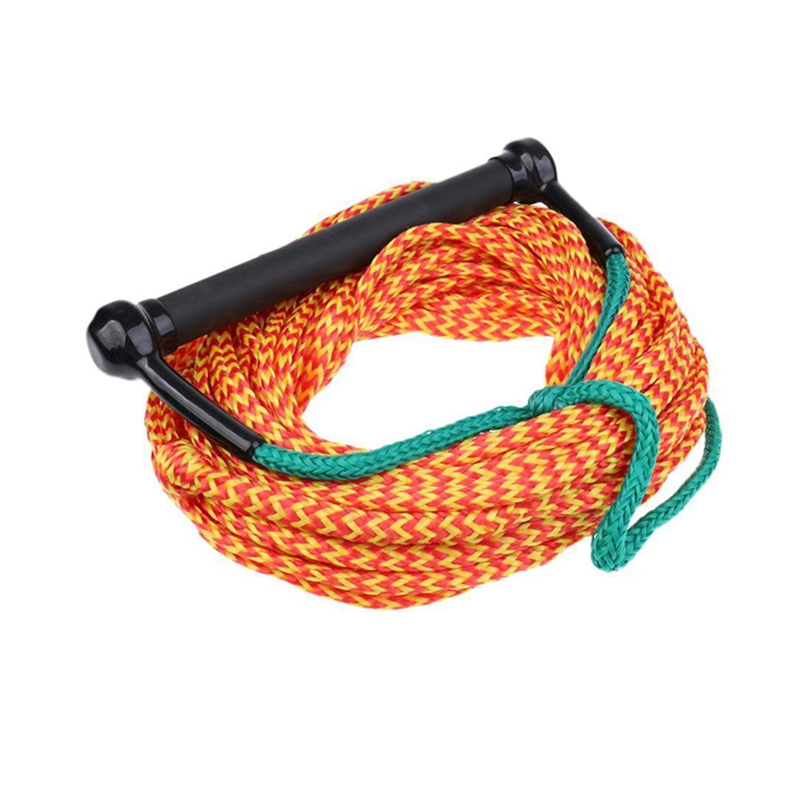 Surf Leine 23M Wasserski-Seil 1 Stück Sicherheits-Surfen Schleppleitungsleine-Schnur mit Eva-Griff-Griff für Wakeboard-Knieboard-Surfen SUP Leash.