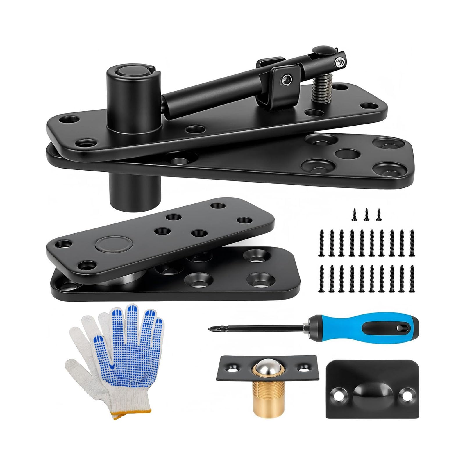 Consistent Concealed Door Hinge for Heavy Wooden Doors with Smooth 360 Degree Rotation Cabinet Hidden Hinge