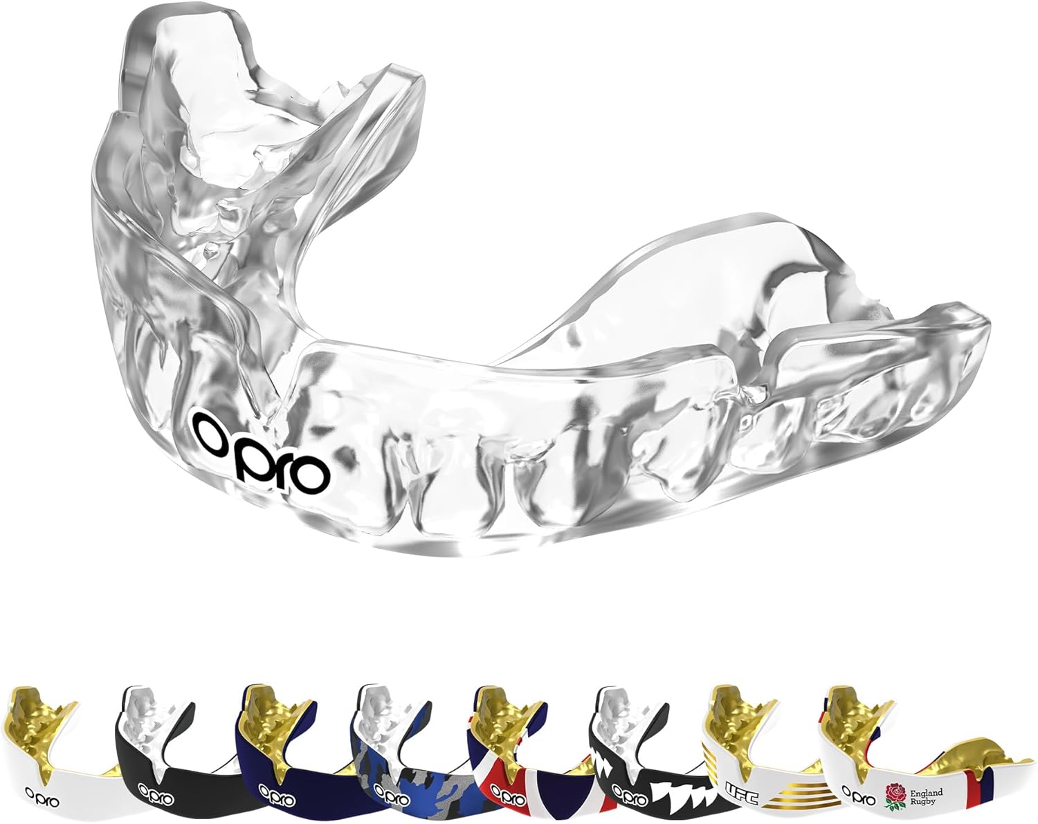 OPRO Instant CustomFit Mouth Guard, Dentist Mouthguard, Revolutionary
