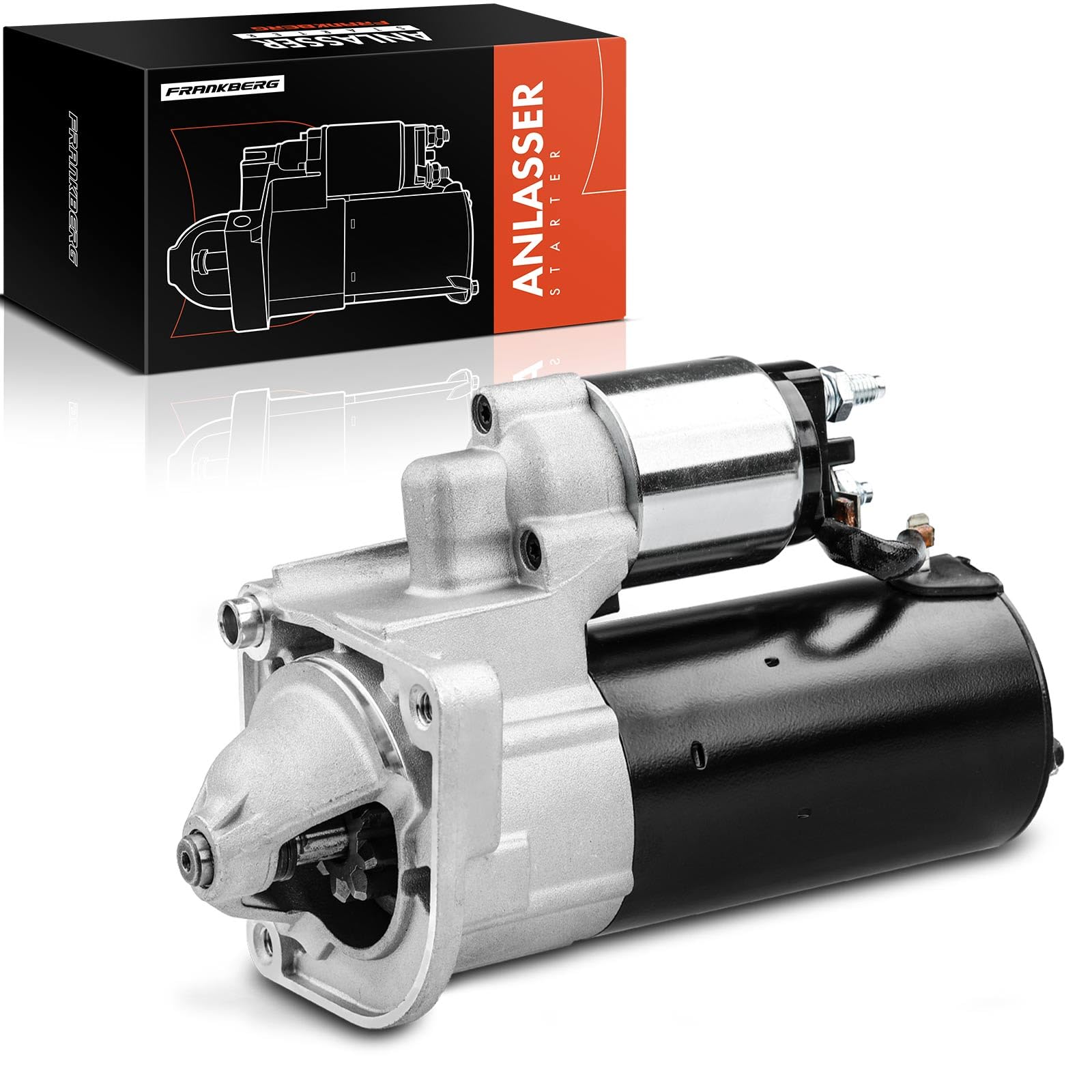 Frankberg Starter Anlasser - Kompatibel Mit Alfa Romeo, Fiat Modellen
