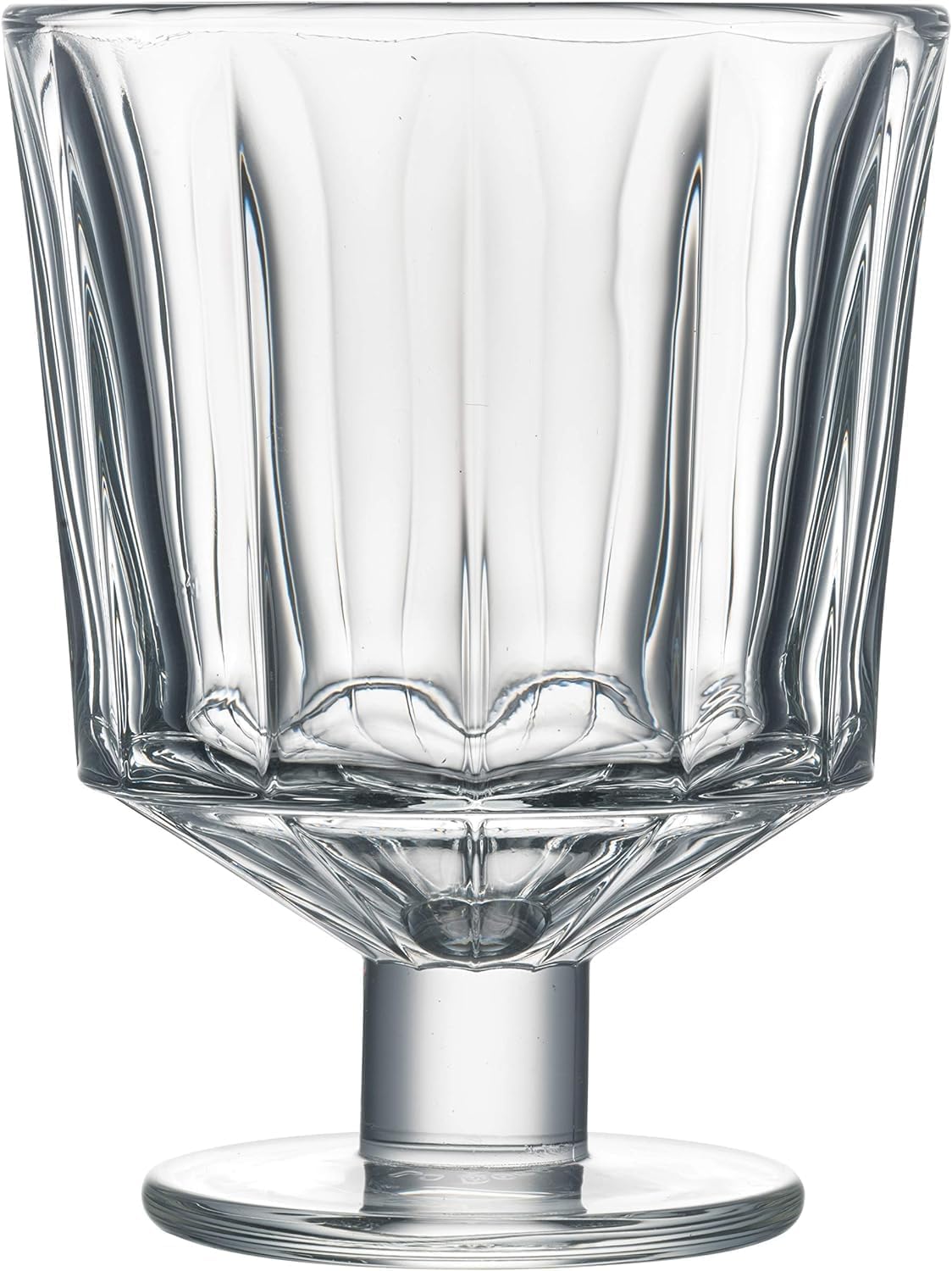 La Rochere City Wine Glasses Set of 6 – Perfect for Parties Weddings and Everyday Use – Unique Crystal Wine Glasses Beautifully Designed (9 oz)