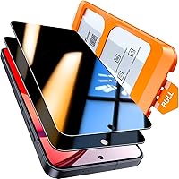 Vista 15 de TOCOL Protector de pantalla para Google Pixel 10 Pro XL 6.7 9H dureza grado militar inastillable HD vidrio templado para cobertura completa, fácil