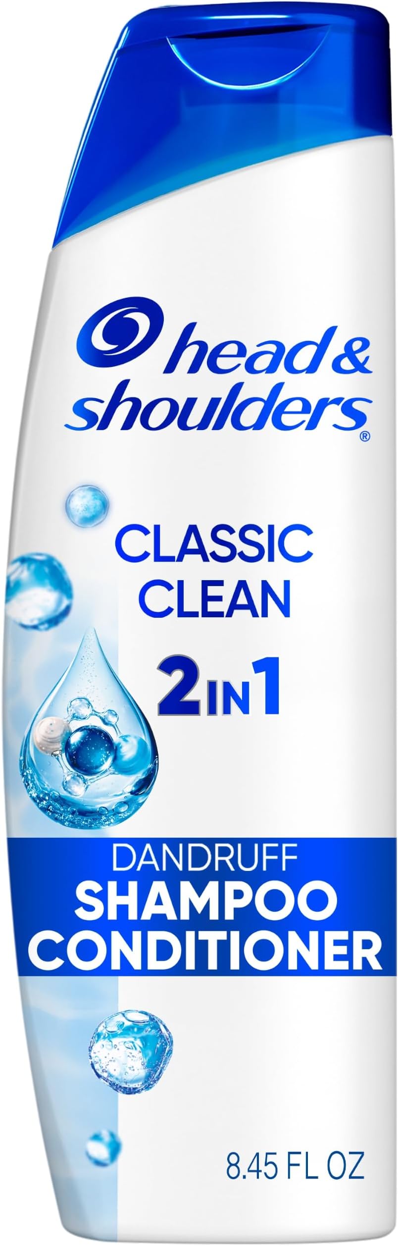 Head and Shoulders Classic Clean 2-in-1 Anti-Dandruff Shampoo + Conditioner 8.45 Fl Oz