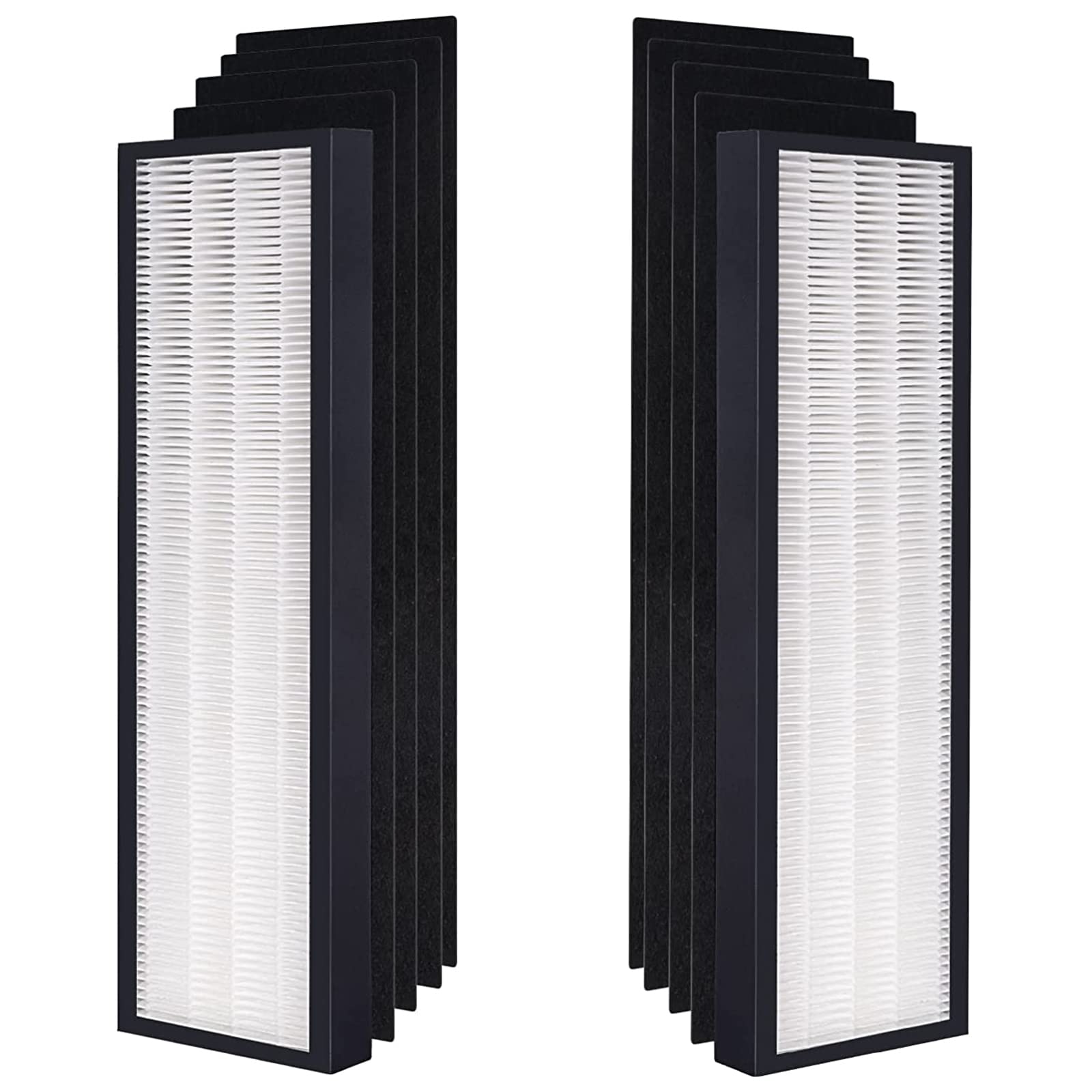 Yatuela FLT4825 True HEPA Replacement Filters B with 8 Activated Carbon Pre-Filters for Germ Guardian Models AC4825 AC4300 AC4800 AC4900 AC4850 CDAP4500 AP2200 & More