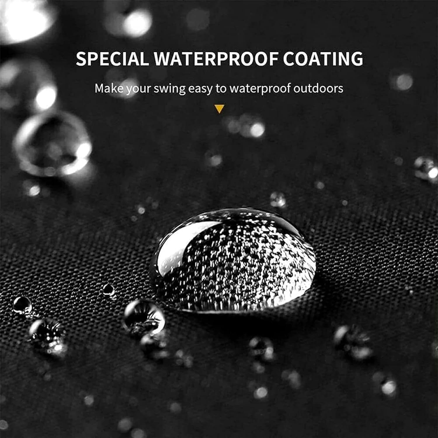 Porch Swing Canopy 3 Seater Waterproof Swing Top Cover Garden Swing Seat Canopy Cover Patio Swing Canopy Awning for Outdoor Garden Yard Park Porch Seat Furniture ( Color : Khaki , Size : 66"x 45" )