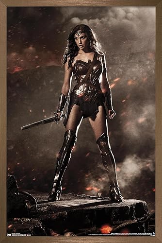 Miniatura 14 de Trends International DC Comics Movie-Batman v Superman-Wonder Woman Wall, 22.375 x 34 pulgadas, paquete de póster y clip premium Paquete de póster