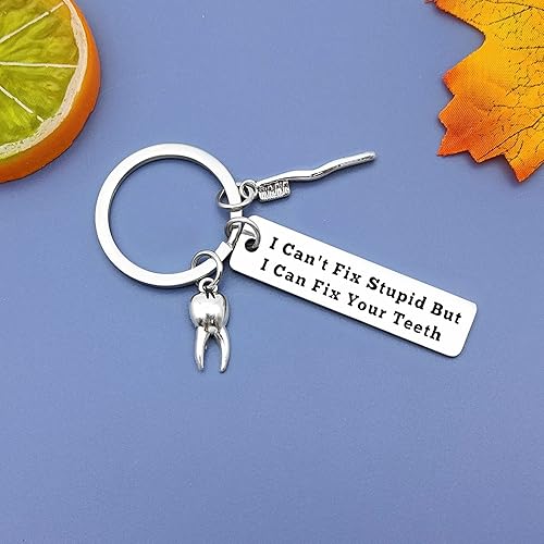 Miniatura 6 de Regalos de agradecimiento para dentistas higienistas dentales, llavero para mujeres y hombres