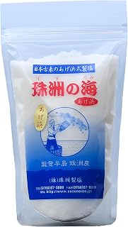 珠洲製塩 珠洲の海 あげ浜塩 300g 能登半島 伝統製法 揚げ浜式製塩 天然塩 日本海 希少 職人手作り ミネラル豊富 調味料 ギフト