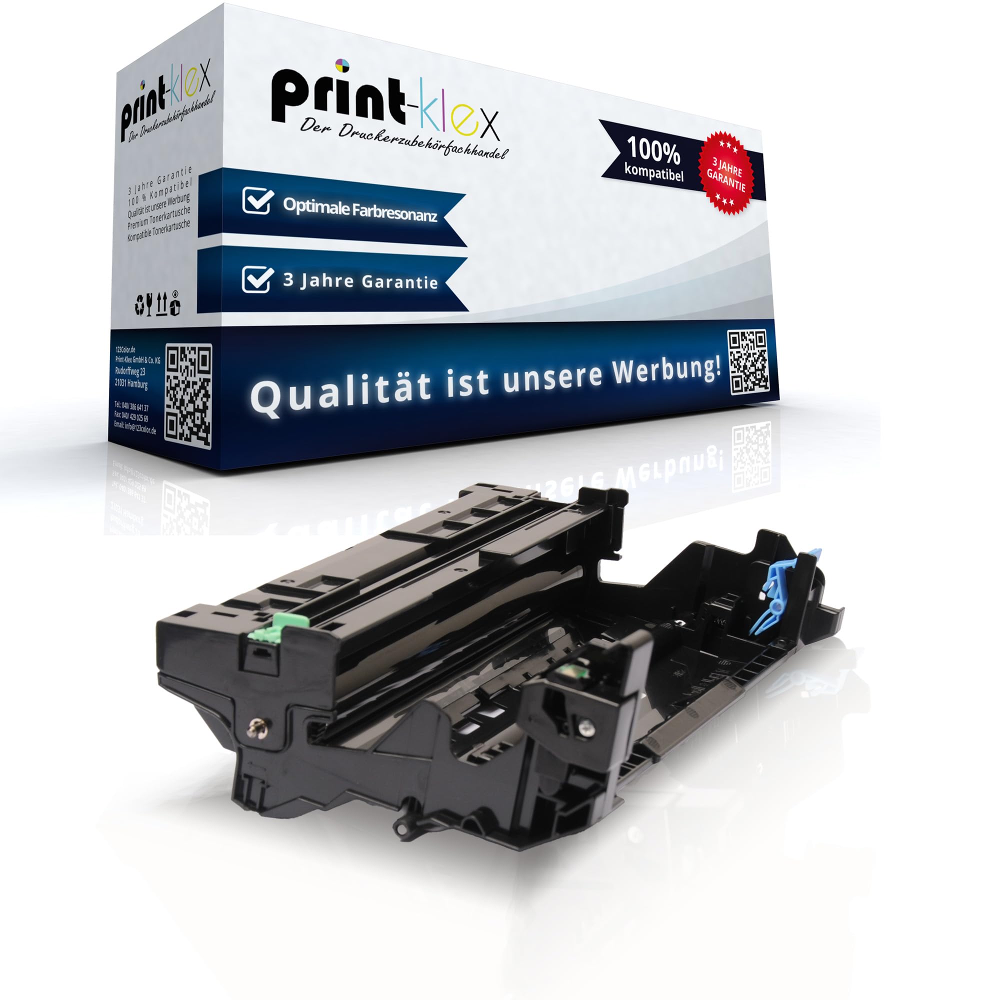 Print-Klex Unité de tambour compatible avec Brother HL-L 5210 DN HL-L 5210 DNT HL-L 5210 DNTT HL-L 5210 DW HL-L 5210 DWT DR-3600 DR3600 DR 3600 Série Office Pro