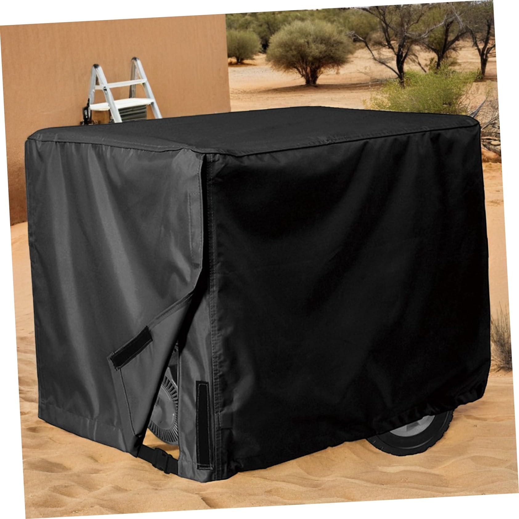 BESPORTBLE Cubierta Para Generador De Exterior Hecha De Tela Oxford Protección Polvo Intemperie Para Camping Viajes y Almacenamiento