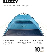 Uquip XL Buzzy Strandtáska UV Védelem 50+ Napvédelem és Szélvédelem 3