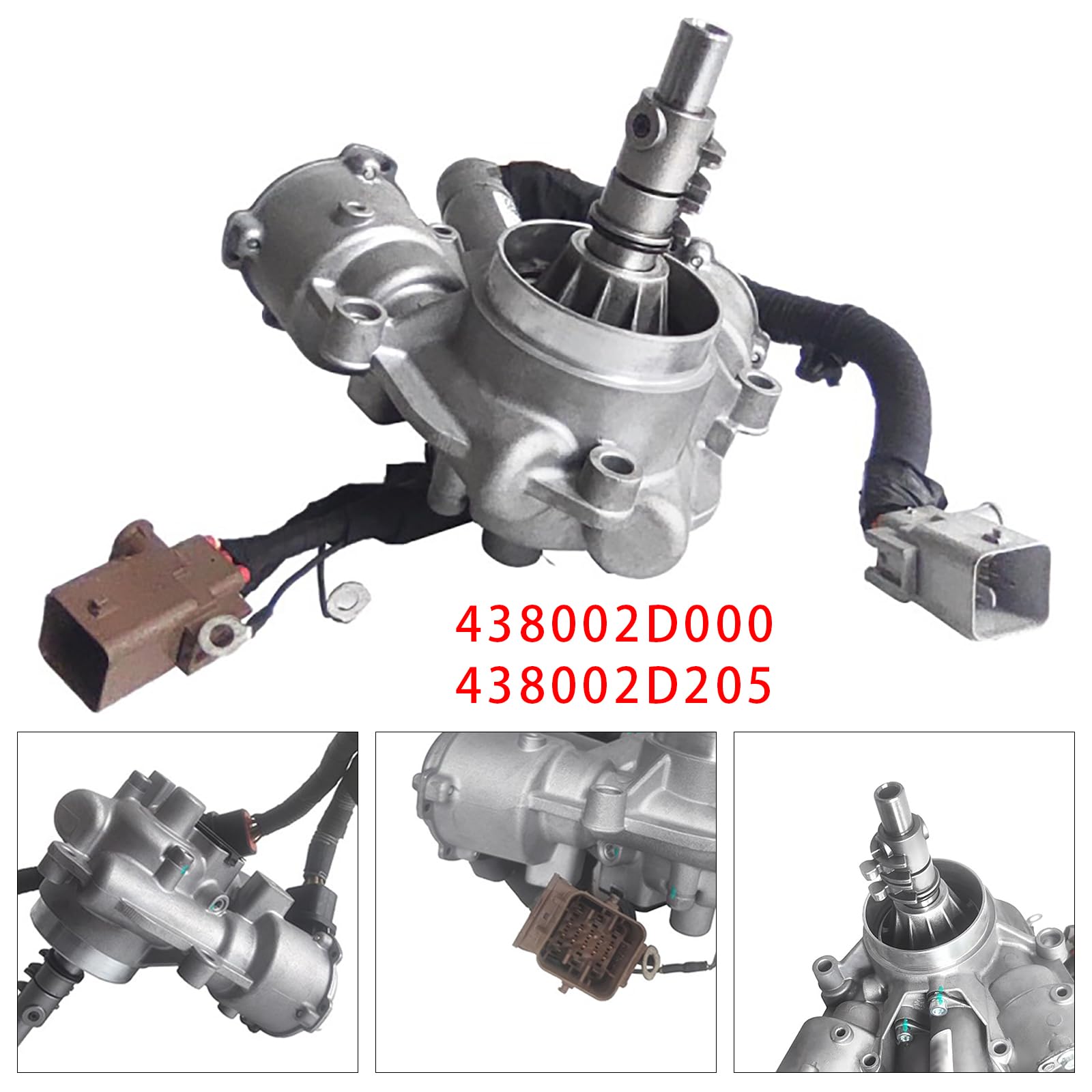 Topteng Actuator Assy-Gear 438002D000 438002D205 12-Pin Adatto per Kia Soul/Forte 2017-2021