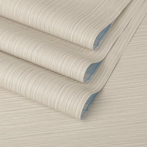 Miniatura 10 de TANONE Papel tapiz de tela de hierba sintética para cubrir paredes, 17.7 x 393 pulgadas, autoadhesivo, extraíble, para despegar y pegar, papel tapiz