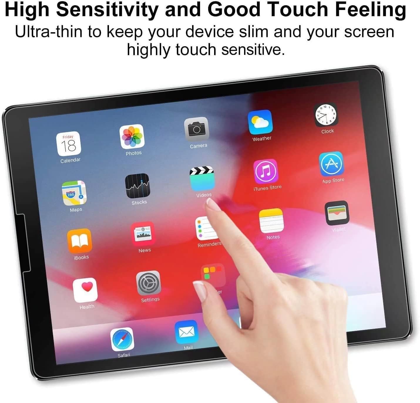 [2 Pack] Paper Screen Protector for iPad Pro 11/iPad Air 5/iPad Air 4 (2022/2020, 10.9 Inch), Matte PET Screen Protector for iPad Air 5th 4th Generation/iPad Pro 11 inch All Models - Anti Glare