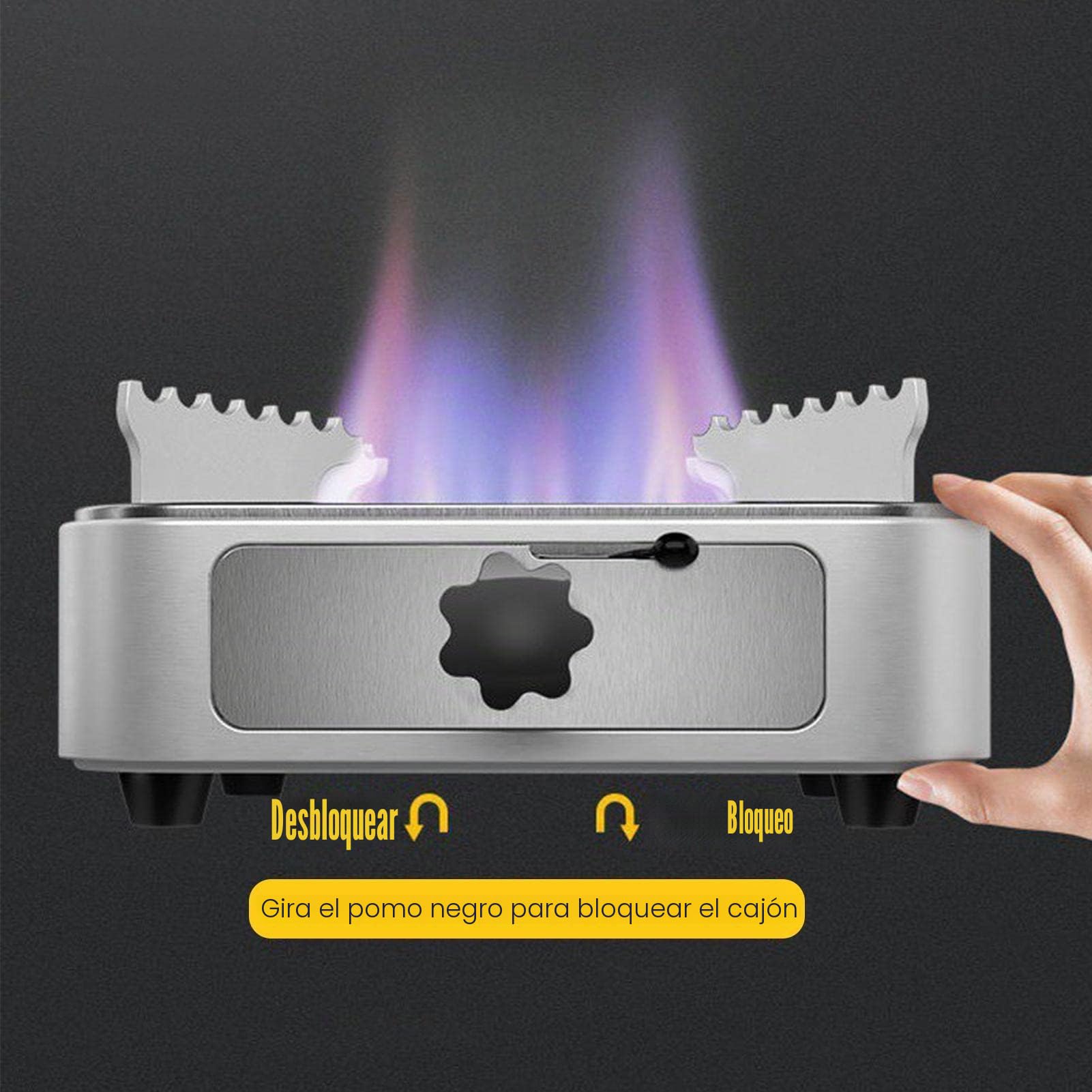 camping, cocina sin gas ni electricidad, sin electricidad para interiores, portátil y eficiente, utensilios cocina para picnics al aire libre