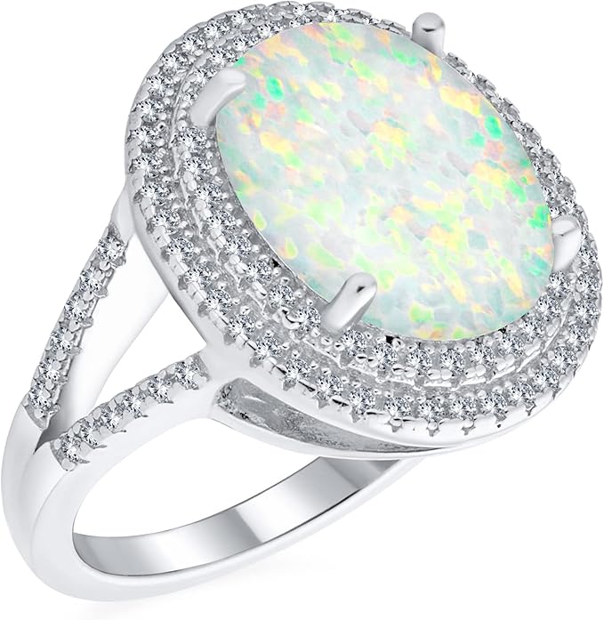 Orecchini Pendenti A Goccia Con Opale Rosa Creato – Argento 925 – Regalo Donna