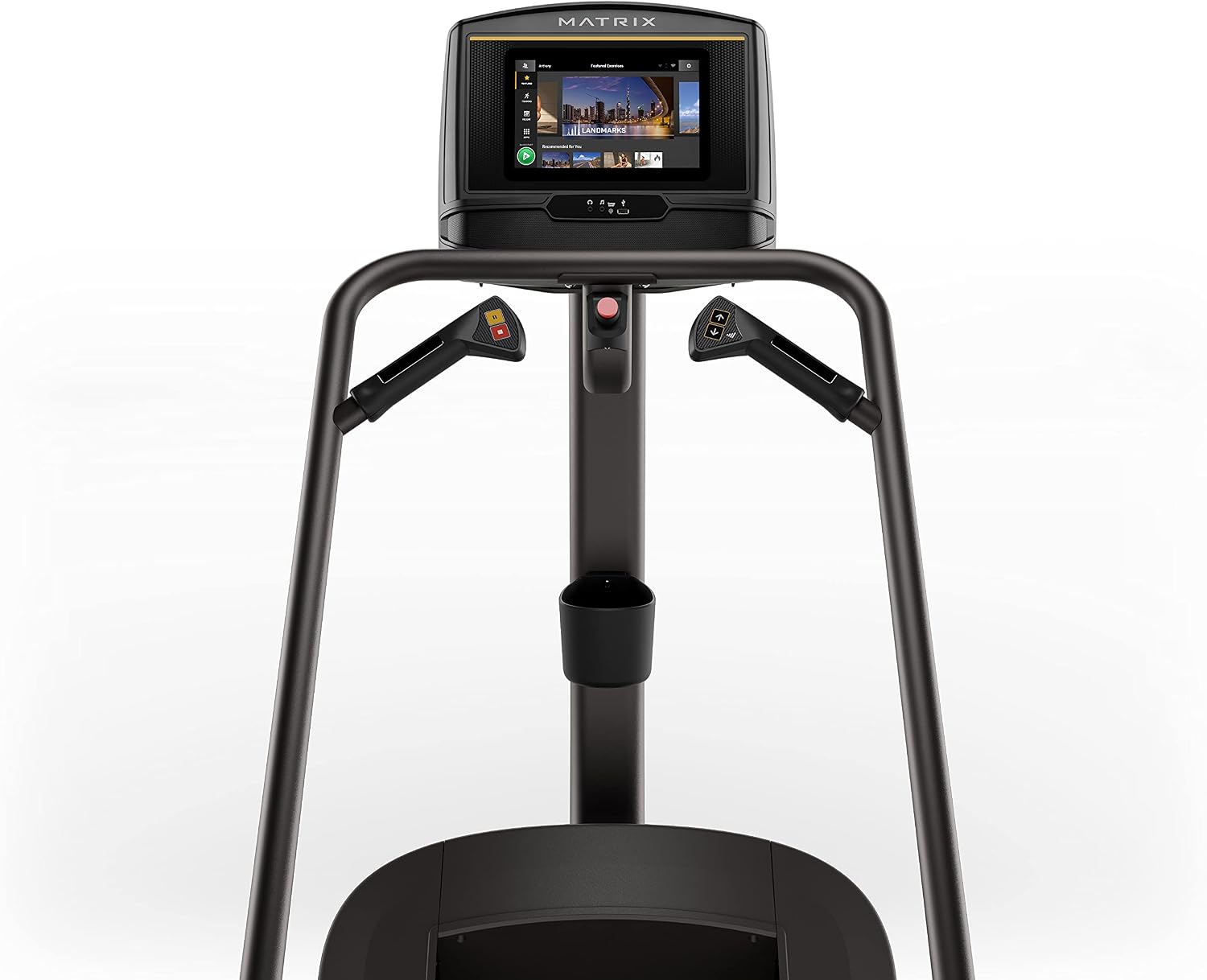 Matrix Fitness C50 ClimbMill, Low Impact Stair Machine | High Calorie Burn, Low Impact Workout, Cardio Endurance | Low Ceiling Design, Powerful Exact Force Induction Brake