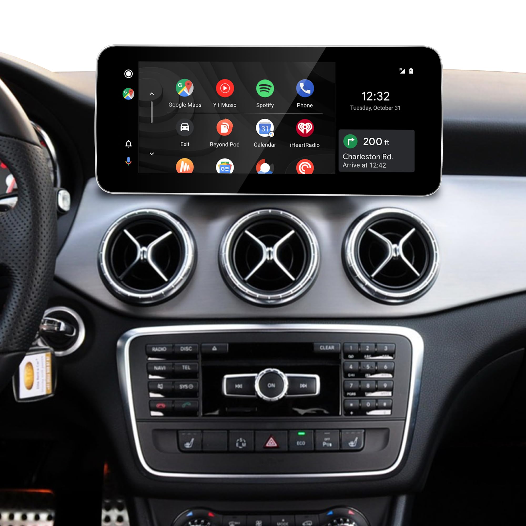 Amazon.com: Wireless CarPlay Stereo, 10.25 Inch Android