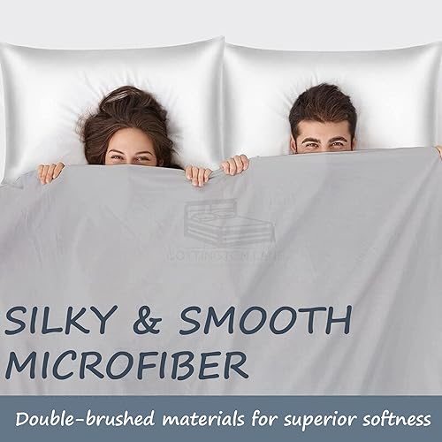 Miniatura 5 de Juego de sábanas Flex King de cabeza dividida para cama ajustable, sábanas de tamaño King flexible para dormir con número de cama, sábanas de