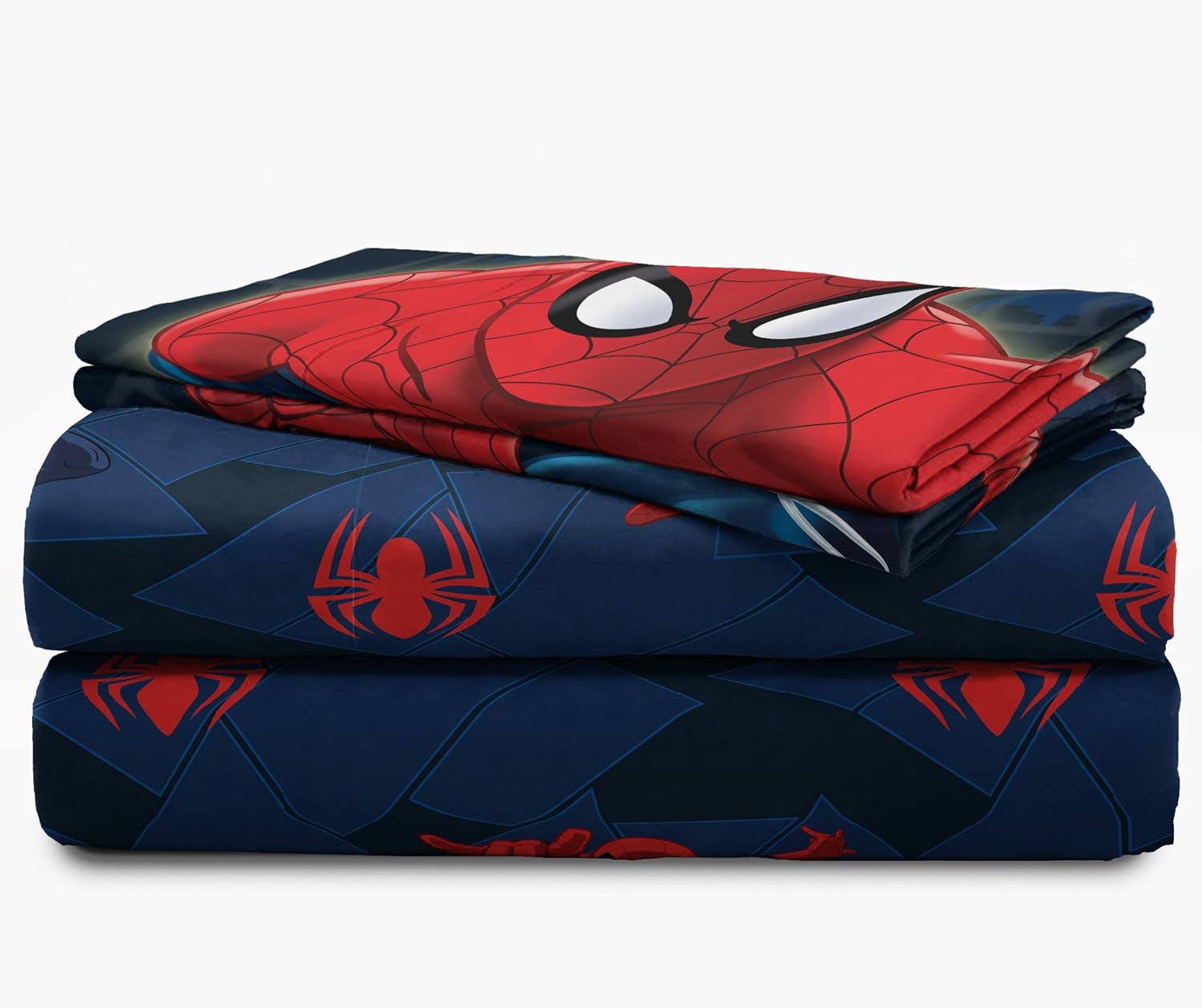 MARVEL Spiderman 'Saving The Day' Microfiber 4 Piece Full Sheet Set - Image 5