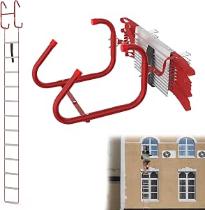 YRHome 4 5m Feuerfeste Alu Rettungsleiter Strickleiter F r Den yrhome-4-5m-feuerfeste-alu-rettungsleiter-strickleiter-f-r-den